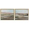 Stupell Industries Neutral Abstract Landscape 2 pc Framed Floater Canvas Wall Art Set Design by Ethan Harper